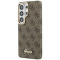 Guess case 4G Script MagSafe for Samsung Galaxy S26 Ultra brown