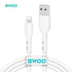 BWOO USB-kaapeli - Lightning 1m 3A Valkoinen X172L