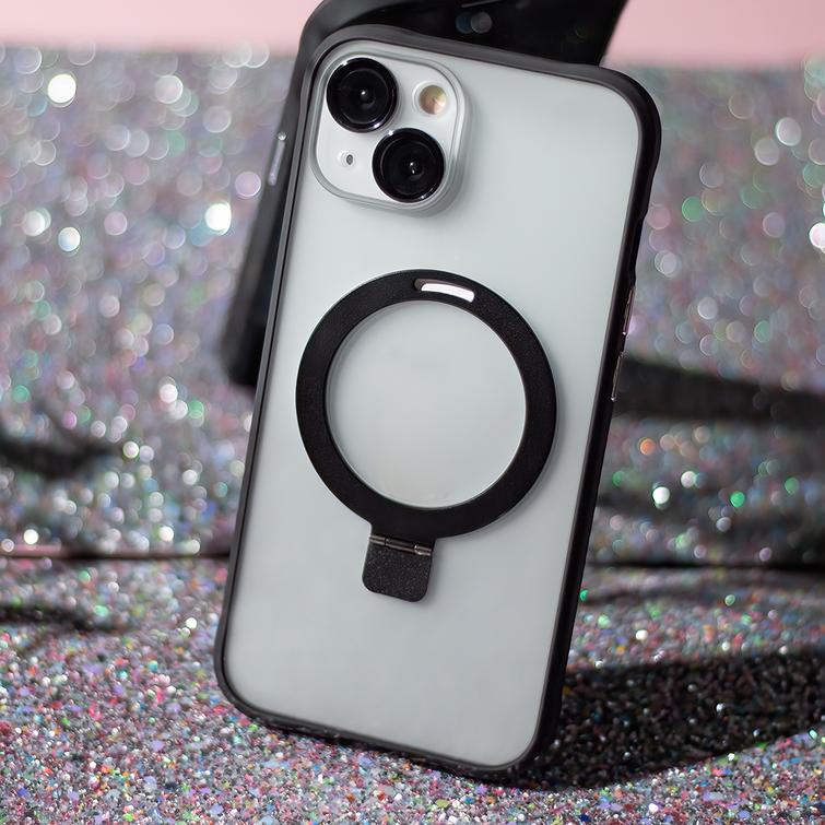 Mag Ring -suojakuori iPhone 13 6,1":lle, musta