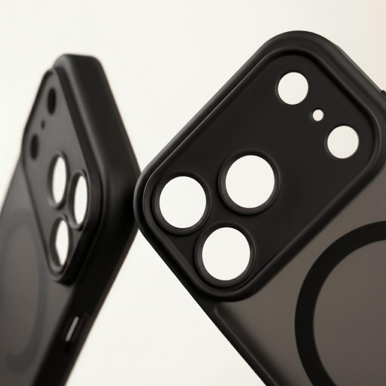 Mag Matt case for Samsung Galaxy S25 Ultra black camera protection