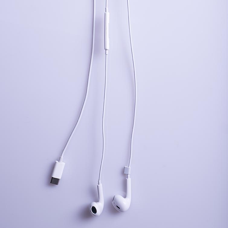 Maxlife langalliset kuulokkeet MXEP-04 USB-C valkoinen