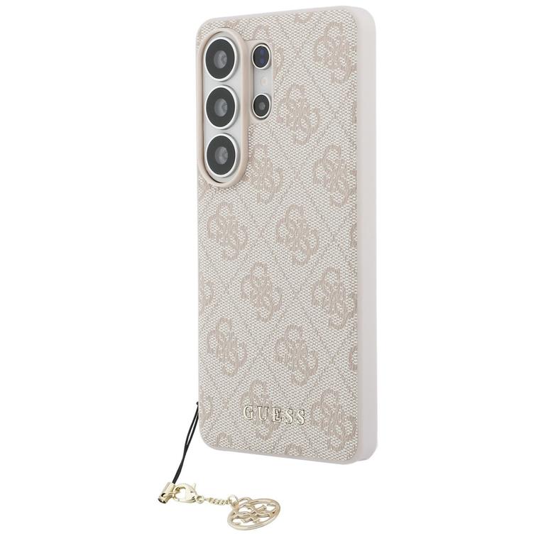 Guess case 4G Classic Logo Charm MagSafe for Samsung Galaxy S26 Ultra pink