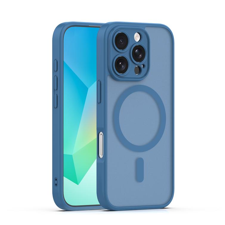 Mag Matt case for iPhone 16 Pro Max 6,9" dark blue camera protection