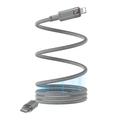 YESIDO MAGNETIC CABLE  CA172L 27W TYPE-C/LIGHTNING 1M 3A GREY