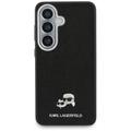 Karl Lagerfeld case Saffiano KC Metal Logo MagSafe for Samsung Galaxy S26 black