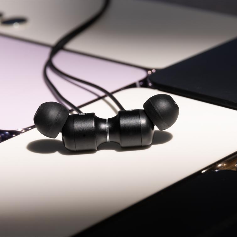 Forever langalliset nappikuulokkeet EP-01, 3,5 mm:n liitin, musta