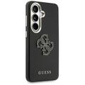 Guess case Grained Big 4G Metal Logo for Samsung Galaxy S26 black