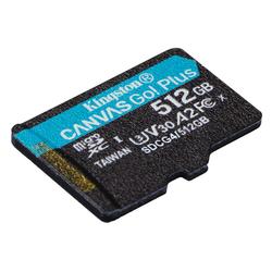 Kingstonin muistikortti 512GB microSDXC Canvas Go Plus Gen4 200MB/s A2 U3 V30