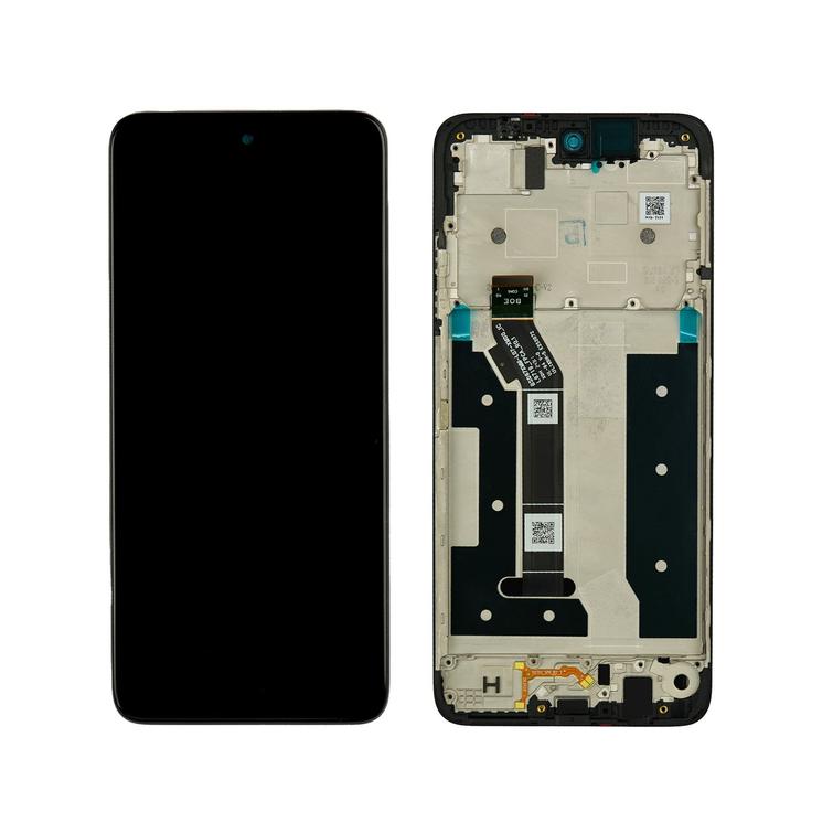 LCD + touch panel Motorola G35 5G original with frame