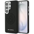 Karl Lagerfeld case Perforated KL MagSafe for Samsung Galaxy S26 Ultra black