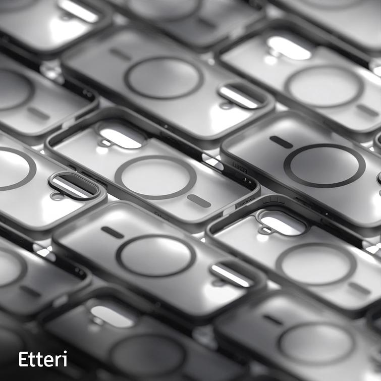 Etteri Matt Mag kotelo Samsung Galaxy S25 Ultra mustalle