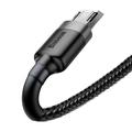 Baseus cable Cafule USB - microUSB 2,0 m 1,5A gray-black