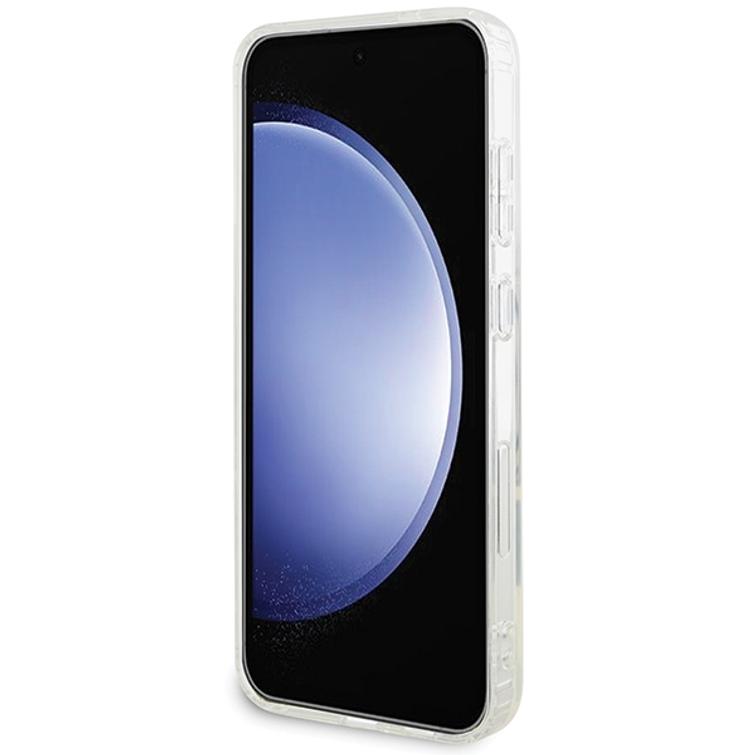 Karl Lagerfeld -suojakuori Samsung Galaxy S24:lle KLHMS24SHGKCNOT läpinäkyvä HC MAGSAFE IML KC