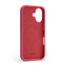 Etteri Silicone Mag kotelo iPhone 16 6,1" vadelmalle