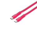 COLORUM kaapeli USB-C - USB-C 1,8m 3A CK60-CC-02 x Magenta