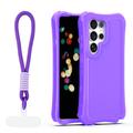 Safepop case with strap for Samsung Galaxy S26 Ultra purple