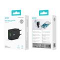 BWOO-sein&auml;laturi CDA249 5V 2,4A USB-A, musta