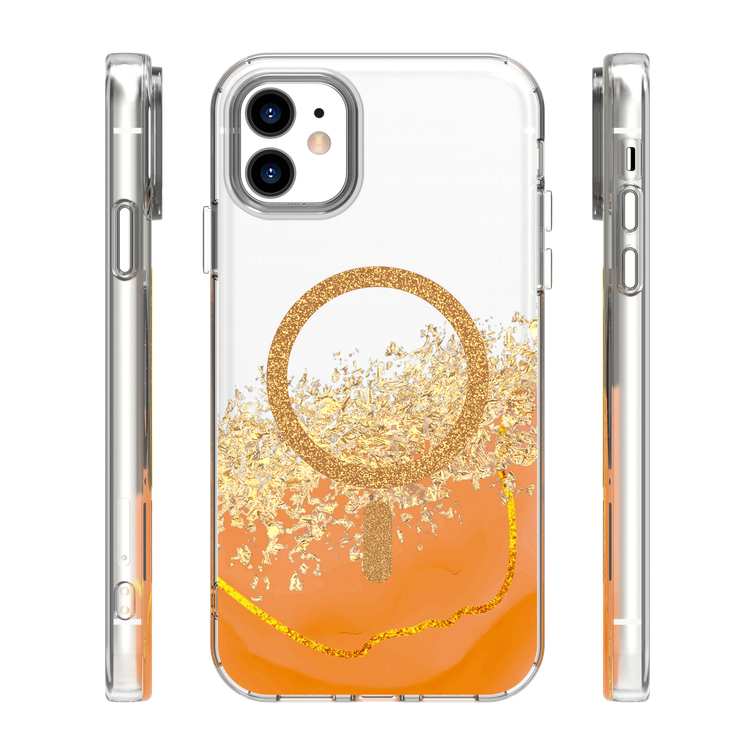 Epoxy Mag case for iPhone 11 orange