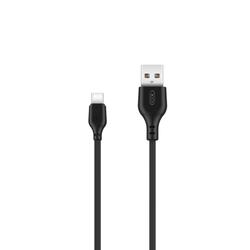 XO-kaapeli NB103 USB - USB-C 2,0 m 2,1A musta
