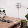 WALL CHARGER T-PHOX SPEEDY USB-C 20W/USB 18W PD QC + CABLE LIGHTNING 1M WHITE