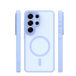 Mag Matt case for Samsung Galaxy S26 Ultra light blue camera protection