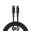 Baseus-kaapeli Tungsten PD USB-C - Lightning 2,0 m musta 20W