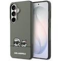 Karl Lagerfeld case IML Peekaboo Karl&Choupette MagSafe for Samsung Galaxy S26 black