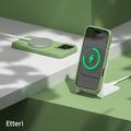 Etteri Silicone Mag -suojakuori iPhone 16 Pro Max 6,9":lle, vaaleanvihreä