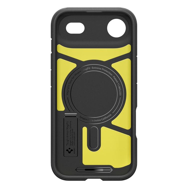 Spigen Tough Armor ”T” Mag Magsafe -kotelo iPhone 17 Airille, musta