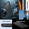 Spigen Tough Armor suojakuori Samsung Galaxy Xcover 7:lle, musta