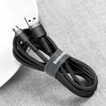 Baseus cable Cafule USB - microUSB 2,0 m 1,5A gray-black