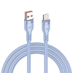 T-PHOX CABLE BOLD USB/LIGHTNING 3A SKY BLUE