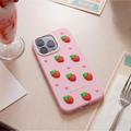 Strawberry case for iPhone 12 / 12 Pro 6,1" pink