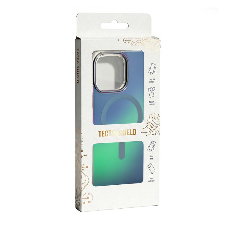 Tecto Shield Aurora case for iPhone 14 Pro 6,1" blue