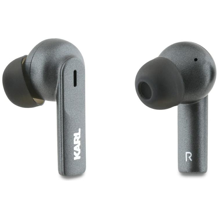 Karl Lagerfeld langattomat kuulokkeet TWS ANC ENC metallipainettu logo musta