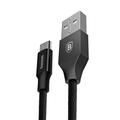 Baseus Yiven USB - microUSB -kaapeli 1,5 m 2A musta