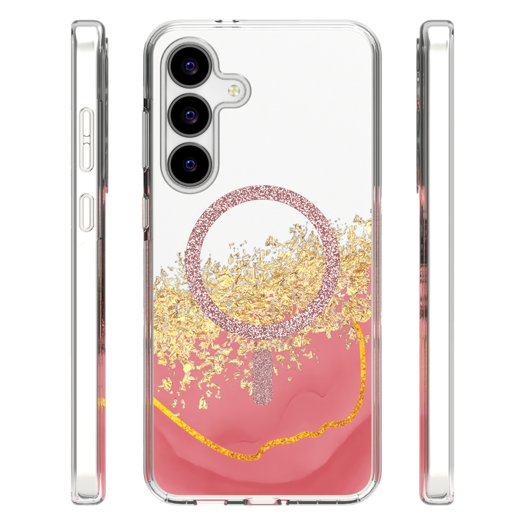 Epoxy Mag case for Samsung Galaxy S25 FE pink