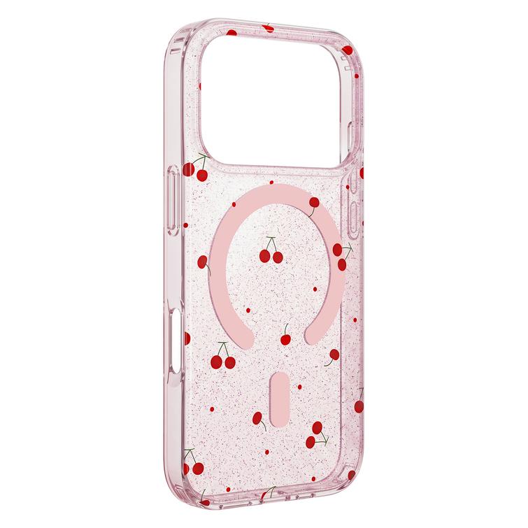 Cherry Mag case for iPhone 17 6,3'' glitter