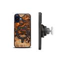Bewoodin ainutlaatuinen iPhone 16 Plus 6,7" -suojakuori, oranssi, MagSafe-suojalla