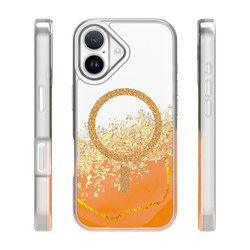 Epoxy Mag case for iPhone 16 6,1" orange