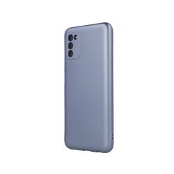 Metallinhohtoinen suojakuori Samsung Galaxy A25 5G:lle (maailmanlaajuinen), vaaleansininen