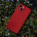 Yksinkertainen Color Mag -suojakuori iPhone 14 6,1":lle, punainen