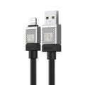 Baseus CoolPlay USB-Lightning-kaapeli 2m 2,4A musta