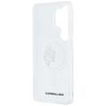 Karl Lagerfeld case IML Peekaboo Choupette MagSafe for Samsung Galaxy S26 Ultra transparent