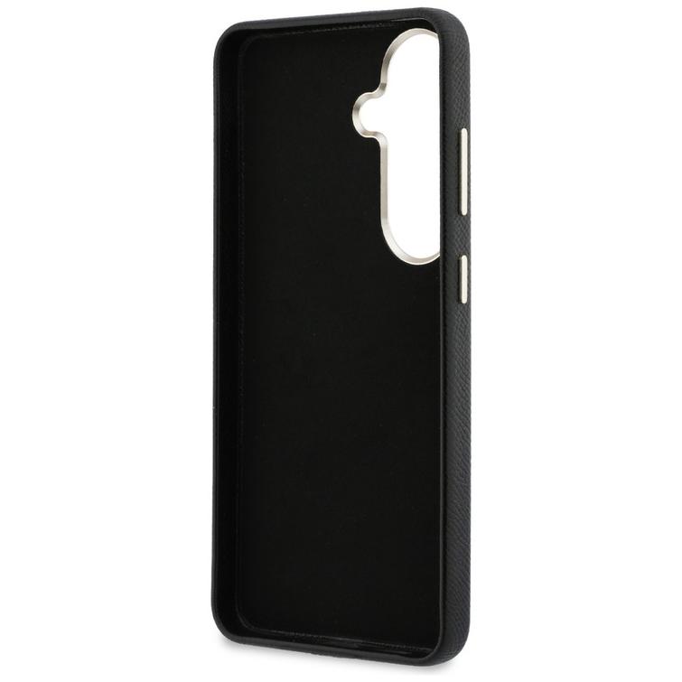 Guess case Grained Big 4G Metal Logo for Samsung Galaxy S26 black
