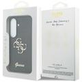 Guess case Fixed Glitter Big 4G Metal Logo for Samsung Galaxy S26 black