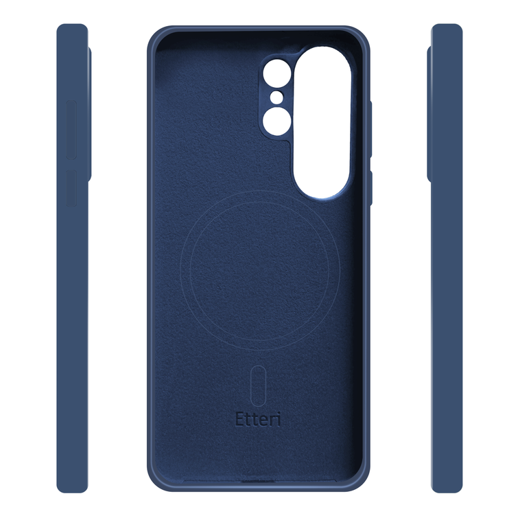 Etteri Silicone Mag kotelo Samsung Galaxy S26 Ultra tummansiniselle