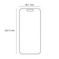Karkaistu lasi 2,5D iPhone 15 6,1" / 16 6,1"