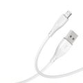 CABLE T-PHOX NATURE MICRO USB WHITE 1.2M 3A