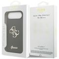 Guess Silicone Big 4G Script -suojakuori iPhone Airille, musta